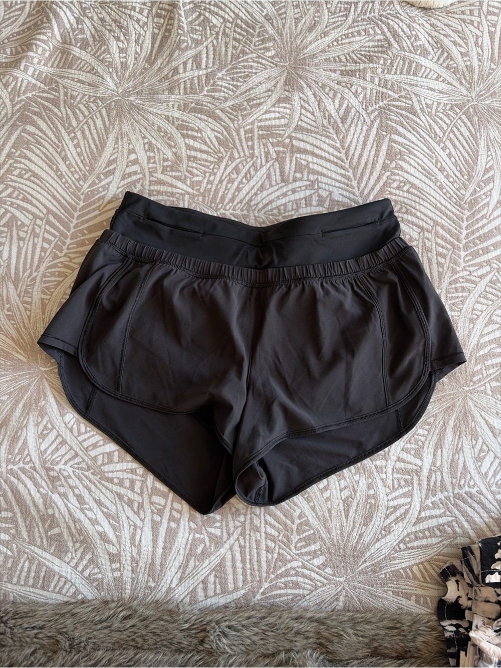 Lulu LemonBlack Athletic Shorts - Lightweight Performance